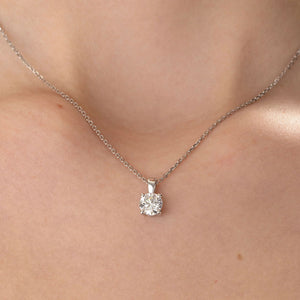 EVE - 1ct | Lab Grown Diamond Necklace in 18ct White Gold