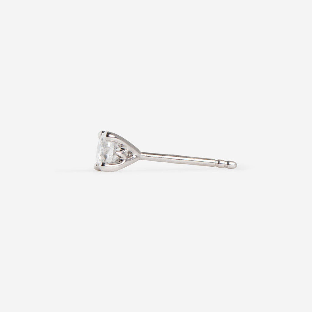 Eve - Diamond Studs 18ct White Gold 0.50ct | Lab Grown