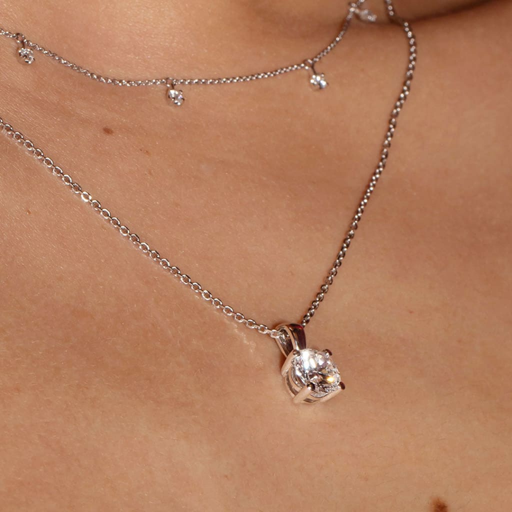 Eve - Lab Grown Diamond Necklace 1.50ct | 18ct Gold