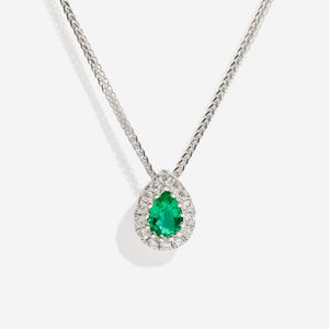 Everlasting Emerald Necklace | 9ct Gold