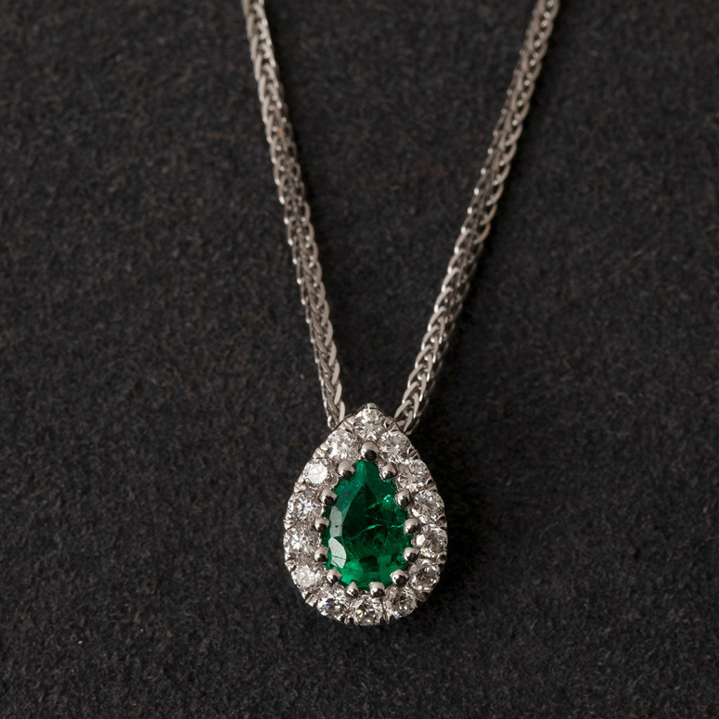 Everlasting Emerald Necklace | 9ct Gold - Necklace