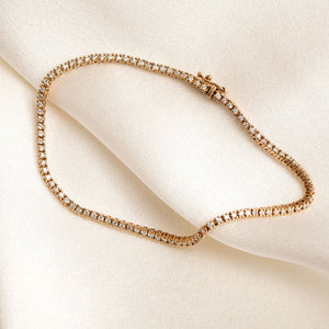 FAITH - 1ct | Lab Grown Diamond Tennis Bracelet in 9ct Gold
