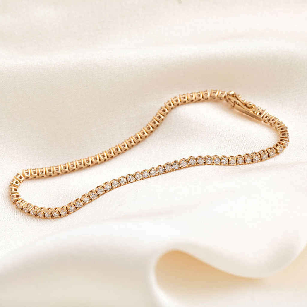 Classic Diamond Tennis Bracelet - 2ct | 9ct Gold Lab Grown