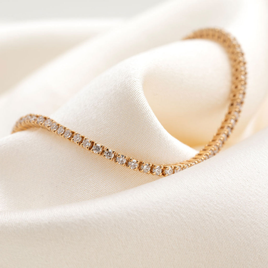 Classic Diamond Tennis Bracelet - 2ct | 9ct Gold Lab Grown