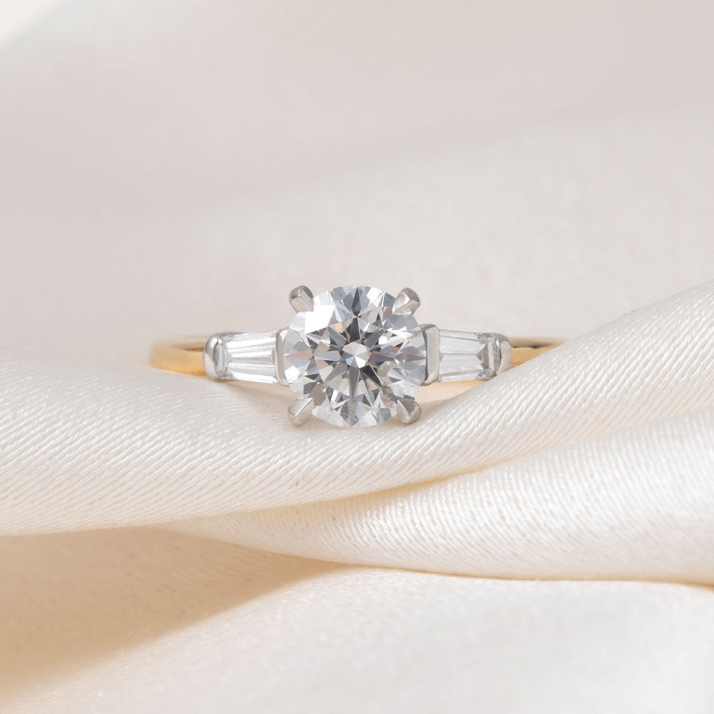 FALLON 1.30ct | Round Solitaire Lab Grown Diamond