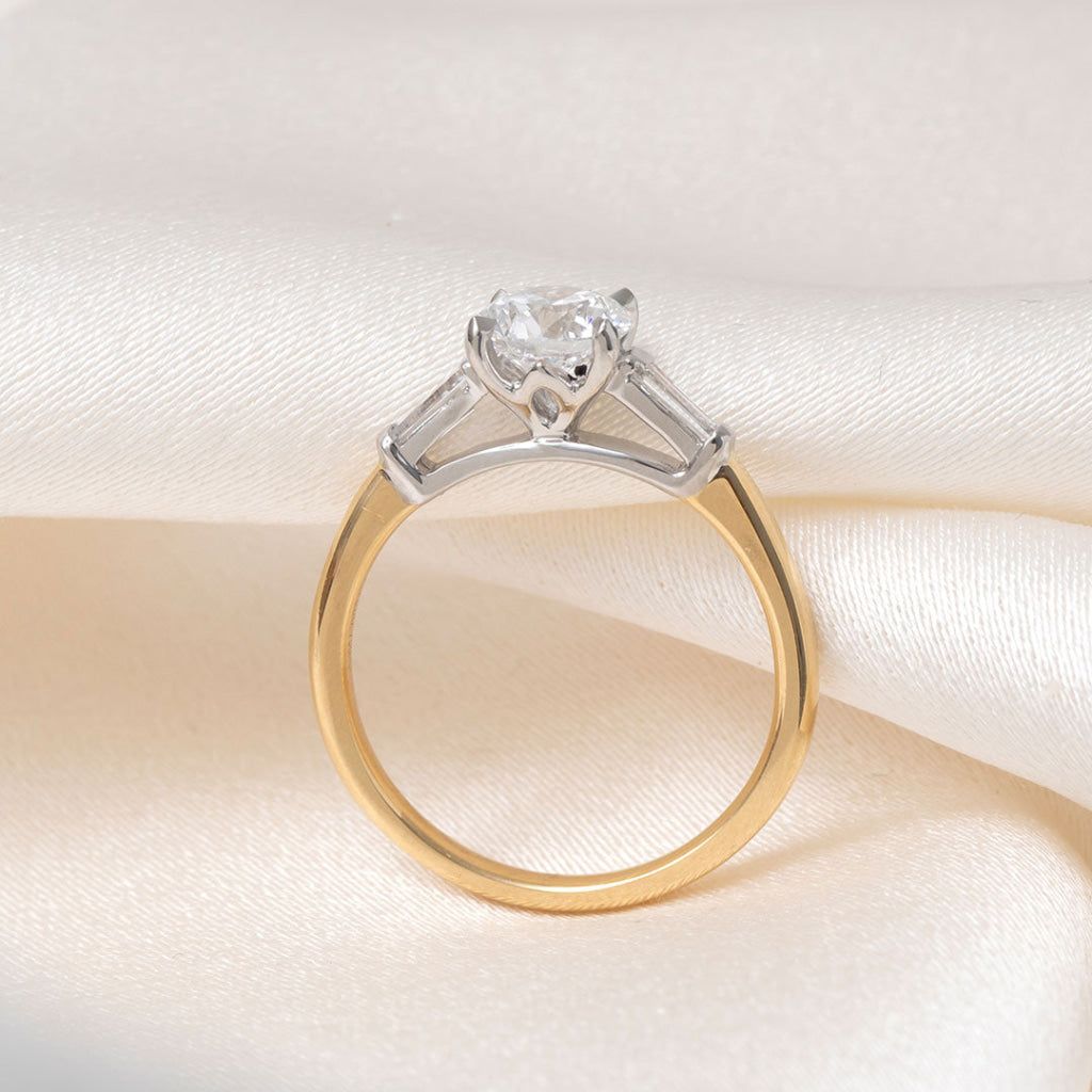 FALLON 1.30ct | Round Solitaire Lab Grown Diamond