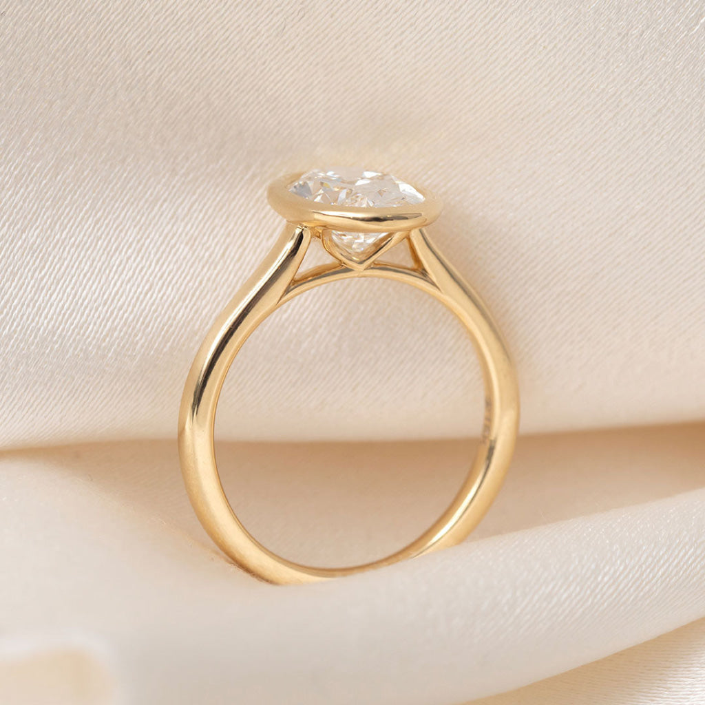FARAH 2ct Oval | Diamond Engagement Ring Lab Grown - Rings