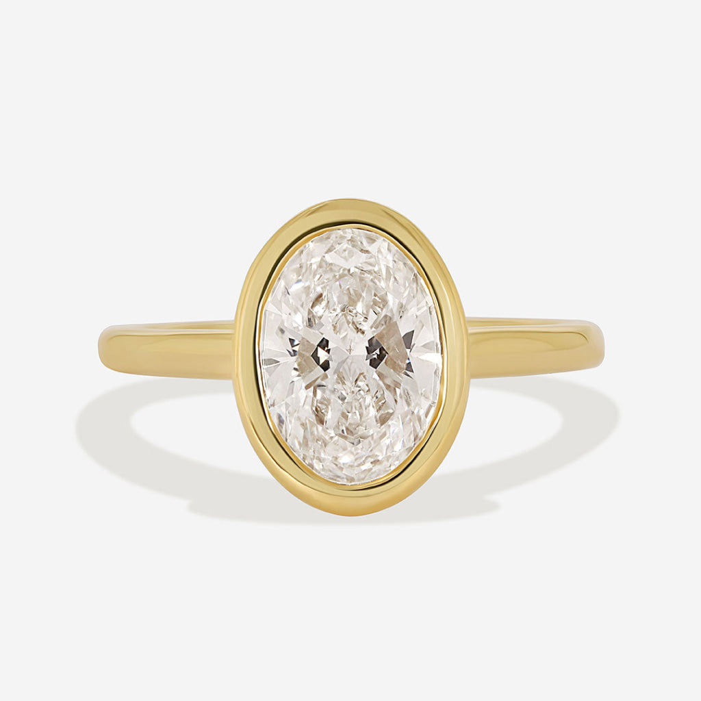 FARAH 2ct Oval | Diamond Engagement Ring Lab Grown - Rings