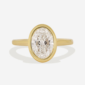 FARAH 2ct Oval | Diamond Engagement Ring Lab Grown