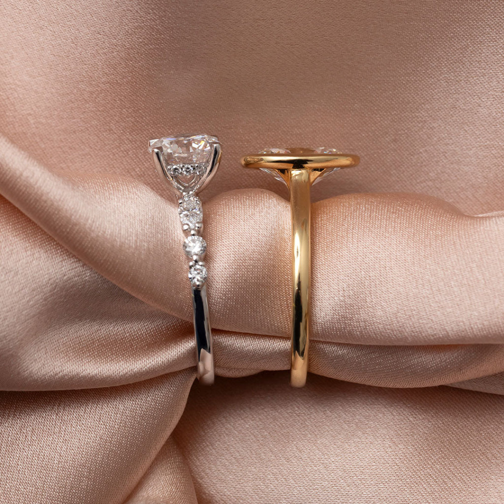 FARAH 2ct Oval | Diamond Engagement Ring Lab Grown - Rings