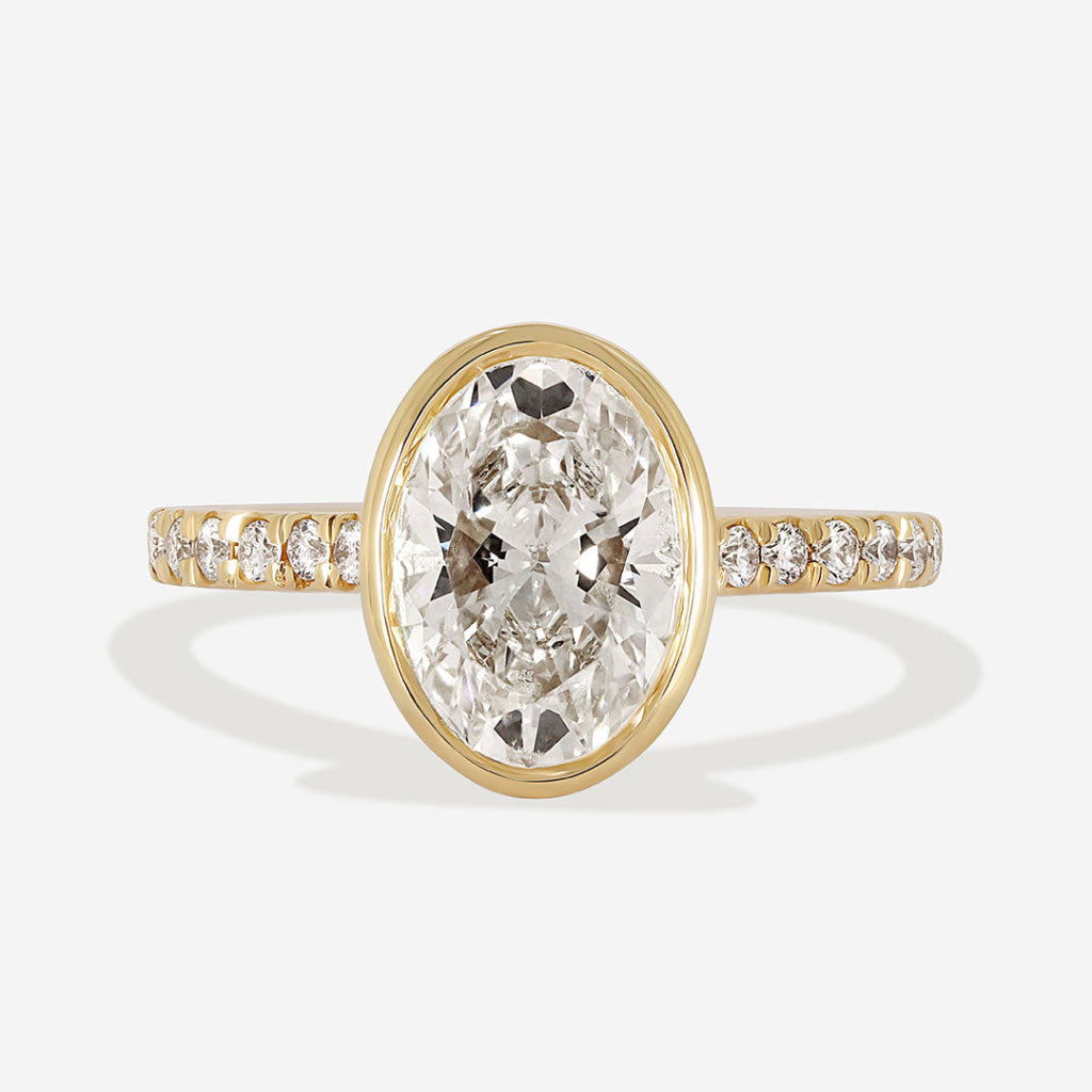 FIANNA OVAL 2.30ct | Lab Grown Diamond Engagement Ring in 18ct Gold