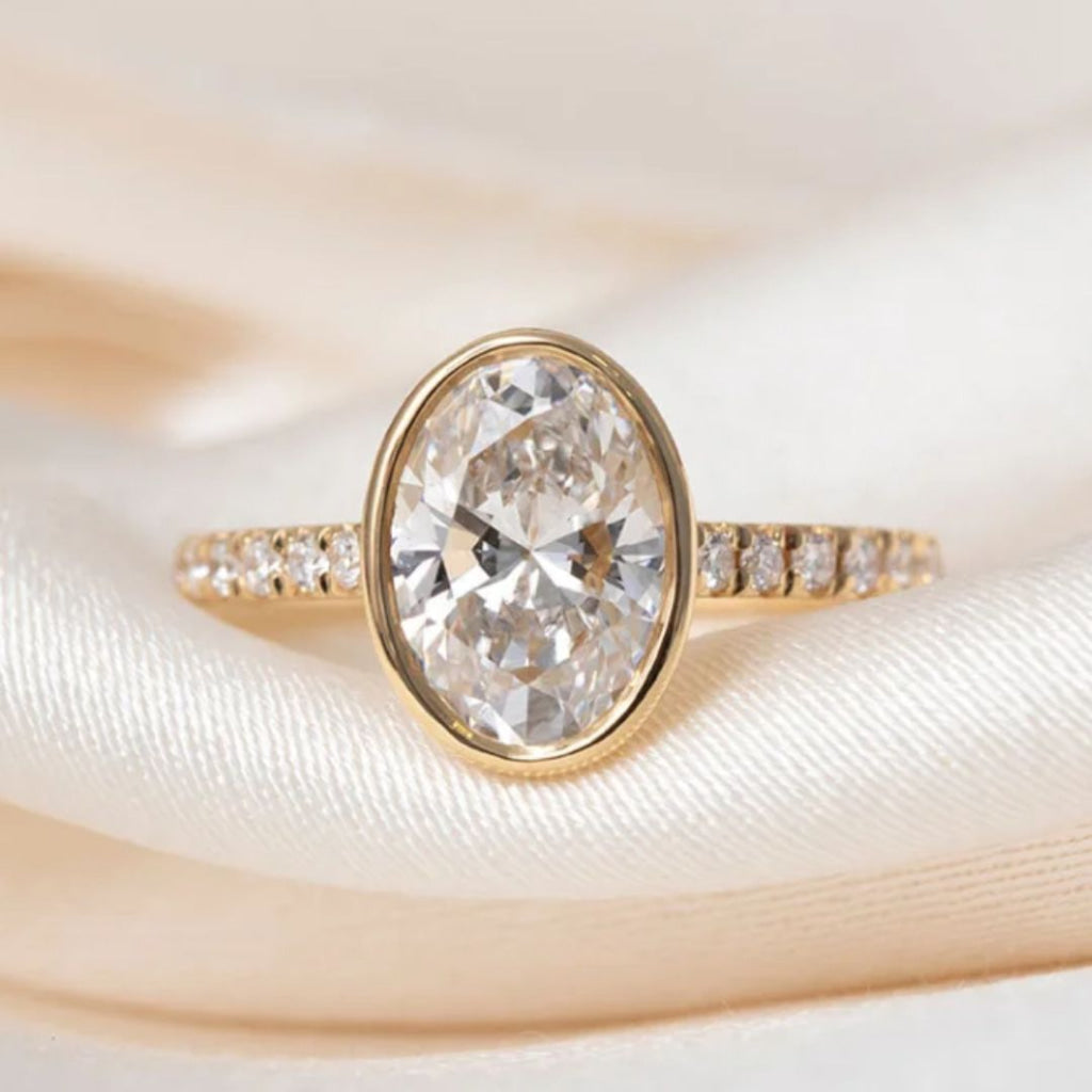 FIANNA OVAL 2.30ct | Lab Grown Diamond Engagement Ring