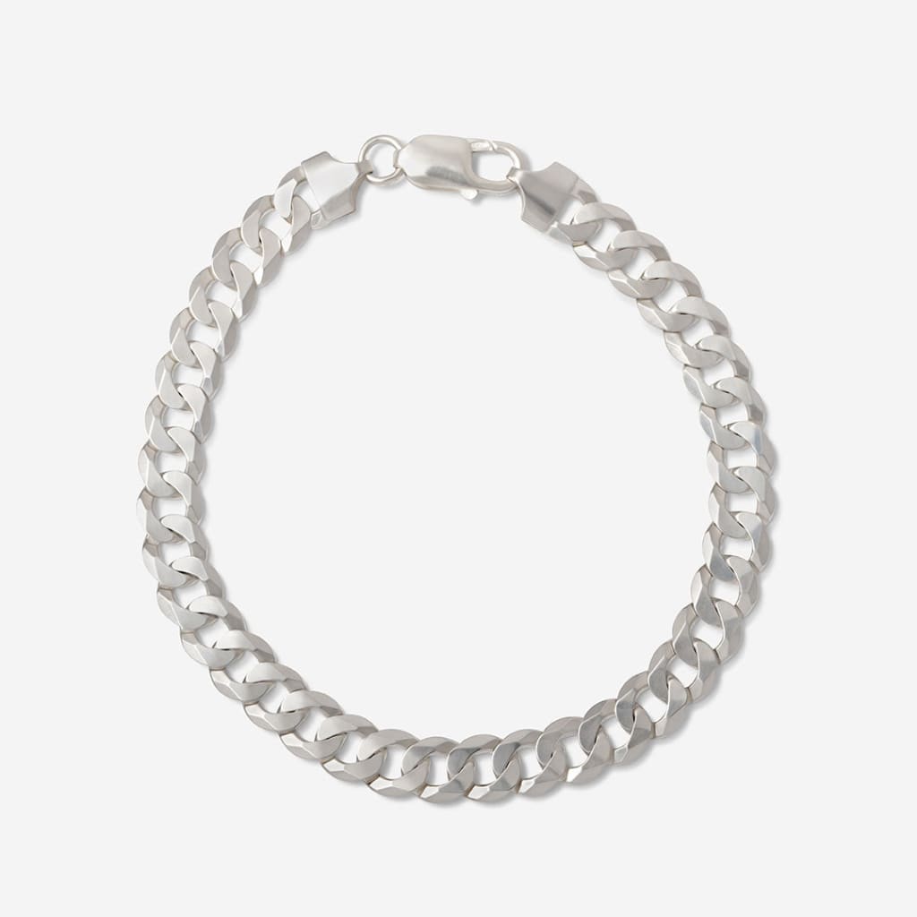 FINTAN Curb Bracelet | Sterling Silver