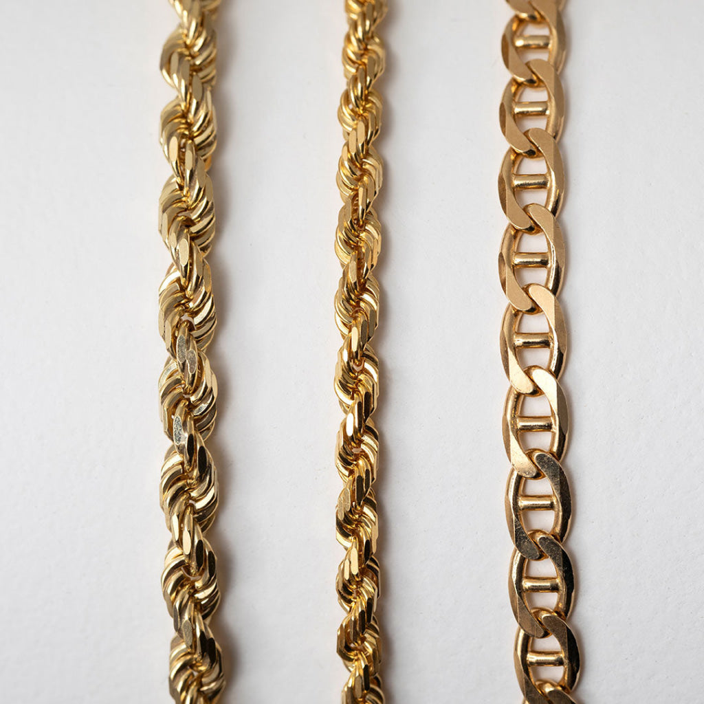 Fisher Solid Rope Bracelet 3.8mm | 9ct Gold - Bracelet