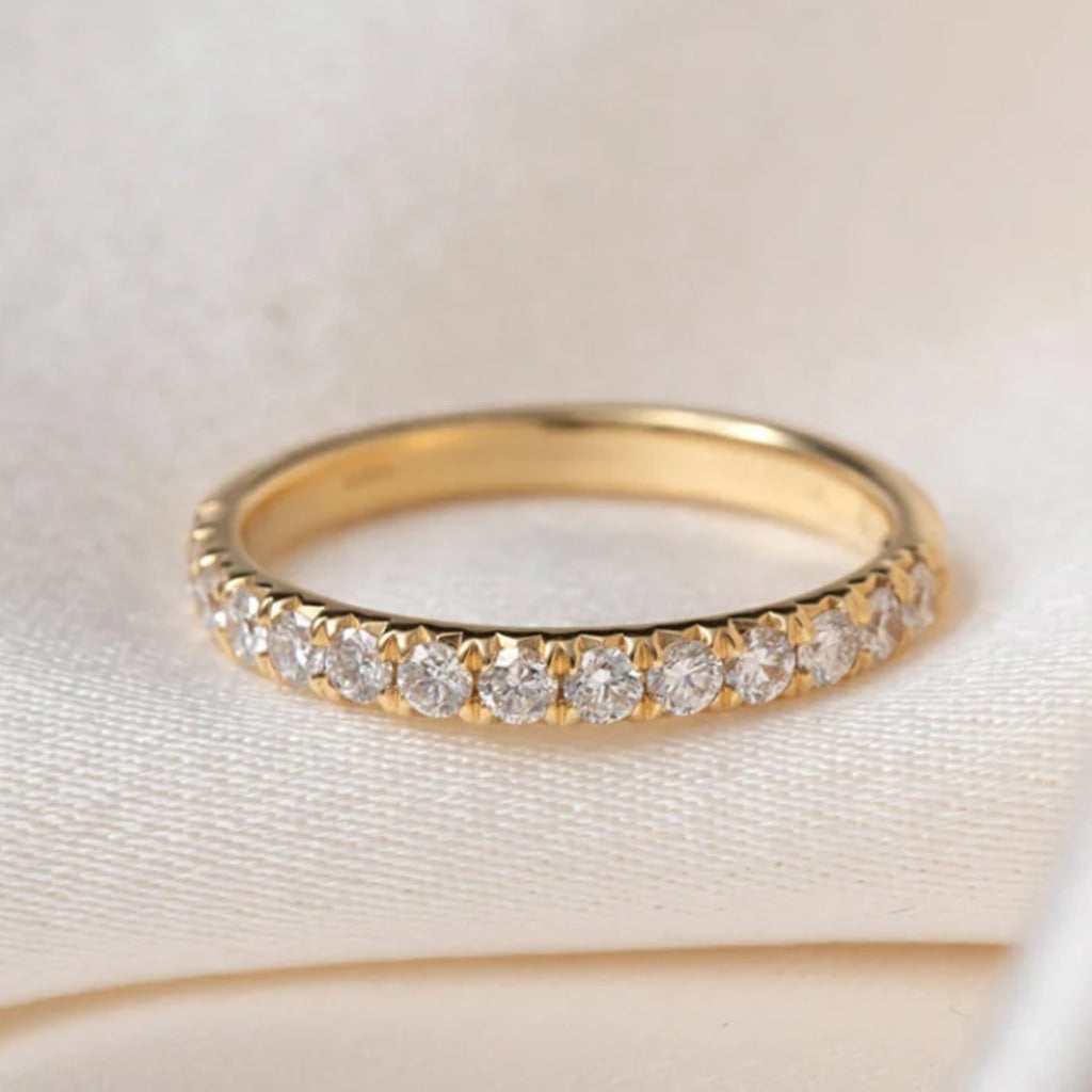 Fishtail 0.50ct | Lab Grown Diamond Eternity Ring in 18ct