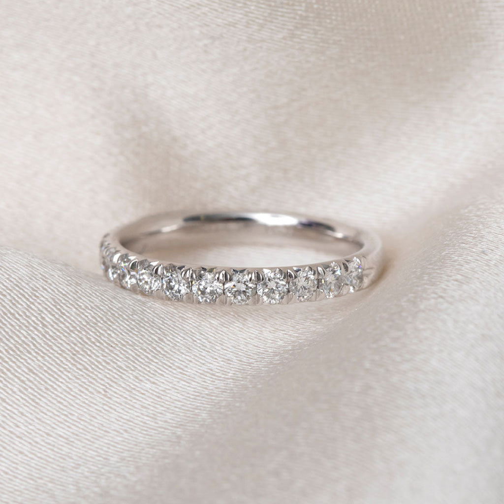 Fishtail 0.50ct | Lab Grown Diamond Eternity Ring in 18ct