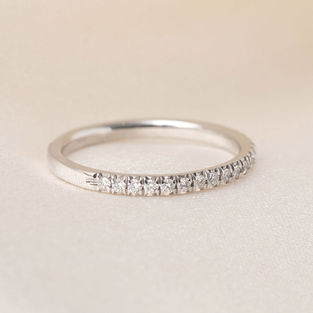 Fishtail 3/4 Set | Diamond Wedding Ring Rings