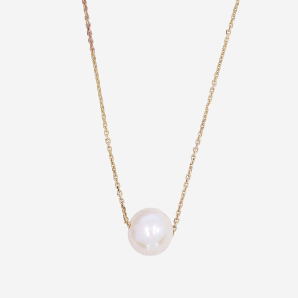 Floating deals pearl necklace