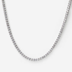 FORTUNE 10ct | Lab Grown Diamond Necklace in 9ct White Gold