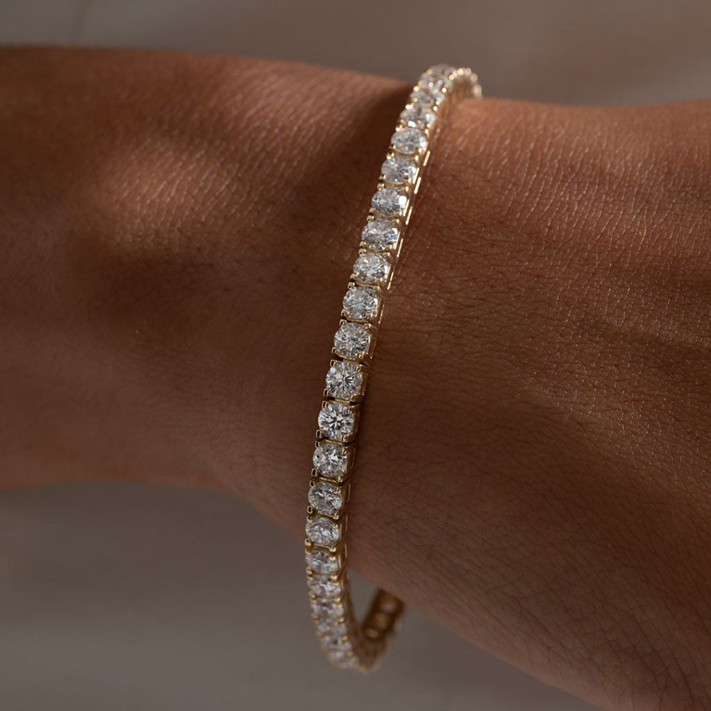 FORTUNE - 10ct | Lab Grown Diamond Tennis Bracelet in 10ct Gold