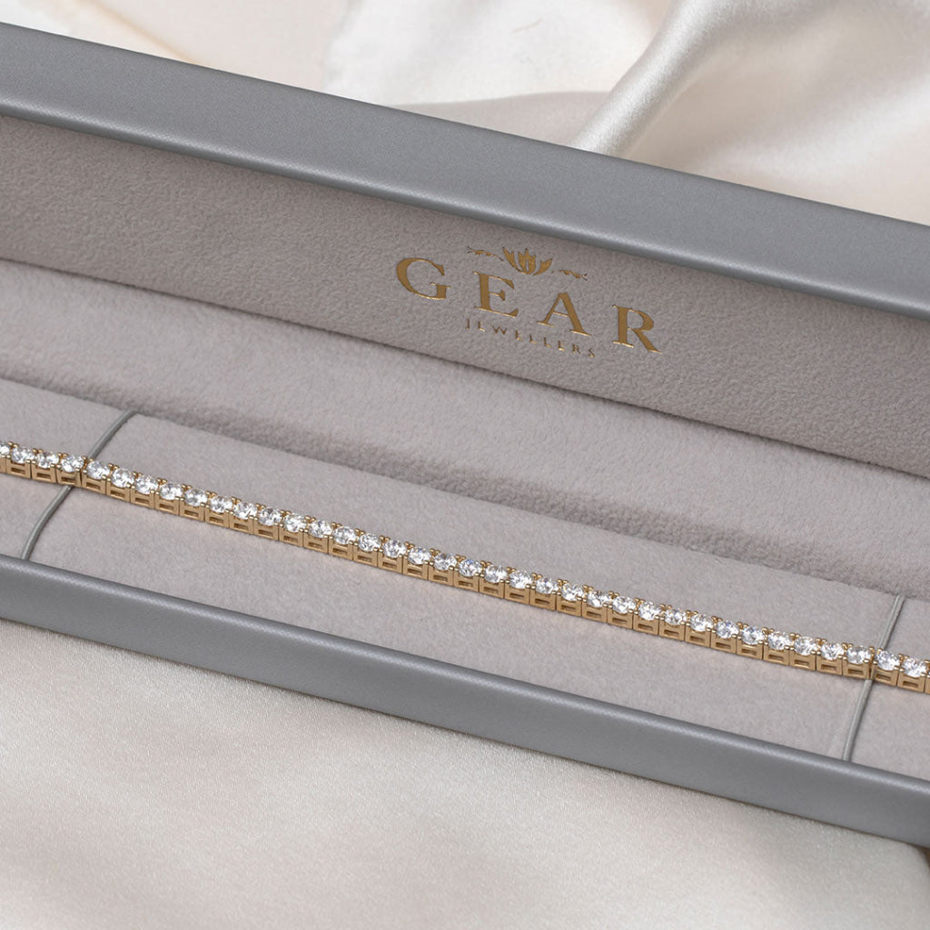 FORTUNE - 10ct | Lab Grown Diamond Tennis Bracelet in 10ct