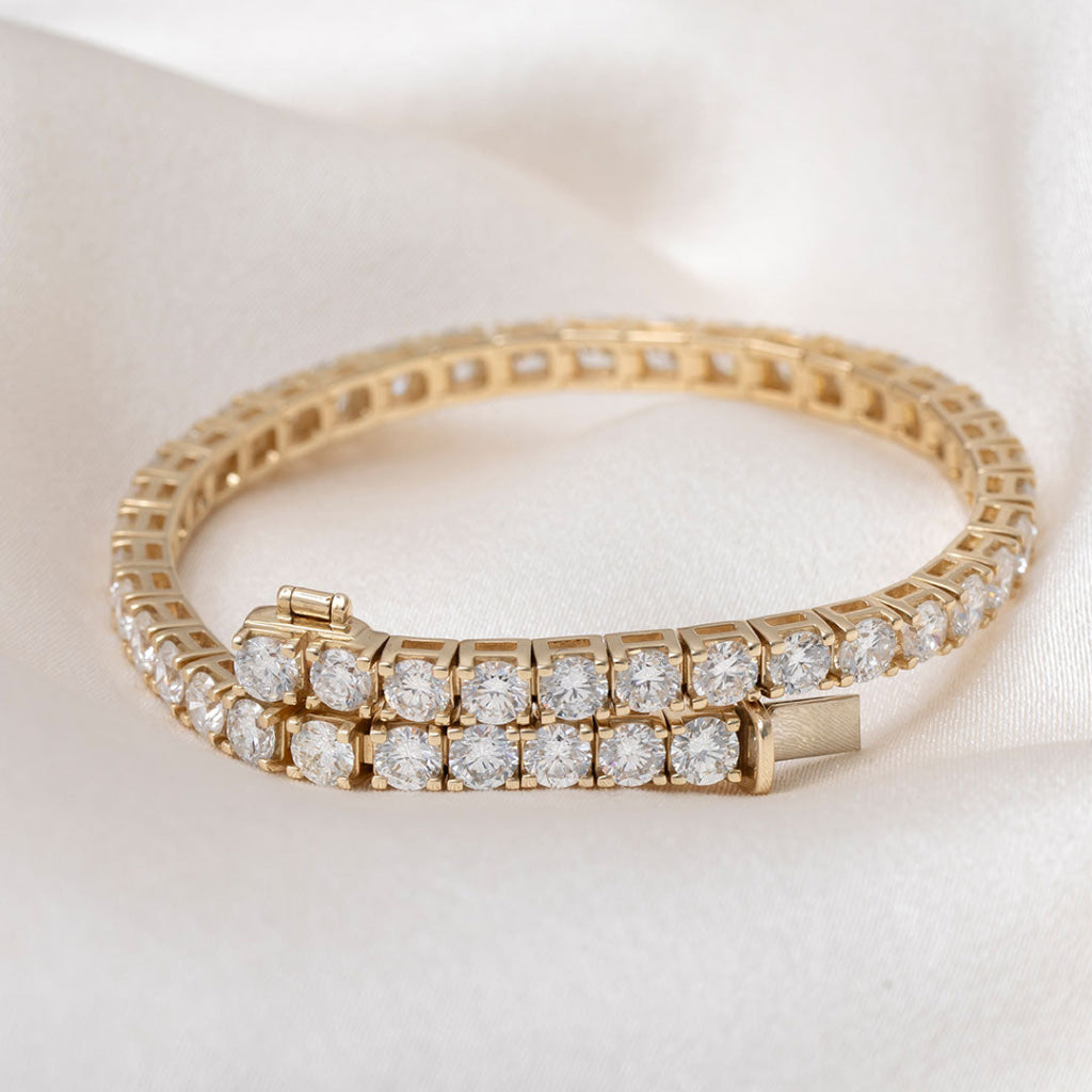 FORTUNE - 10ct | Lab Grown Diamond Tennis Bracelet in 10ct