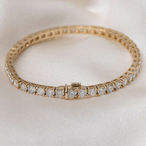 FORTUNE - 10ct | Lab Grown Diamond Tennis Bracelet in 10ct Gold