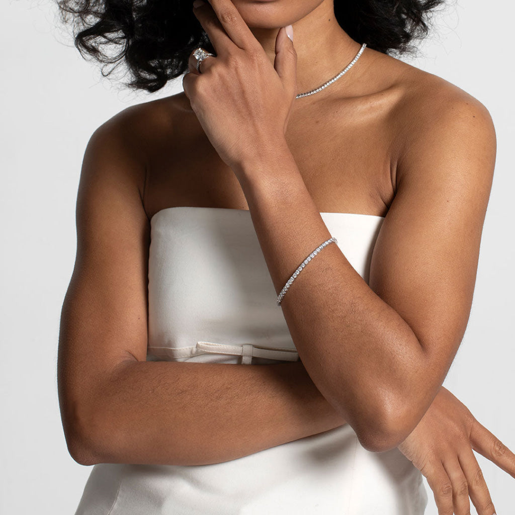 FORTUNE - 10ct | Lab Grown Diamond Tennis Bracelet