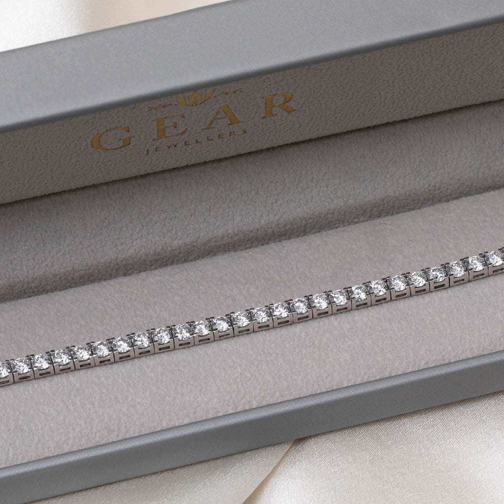 FORTUNE - 7ct | Lab Grown Diamond Tennis Bracelet