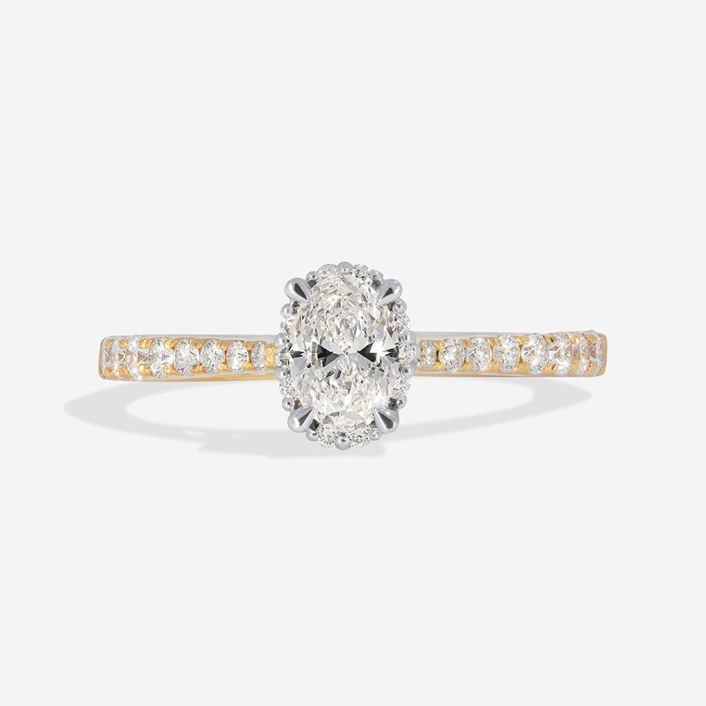 FRANKLIN - 18ct Gold | Diamond Engagement Ring - Rings a
