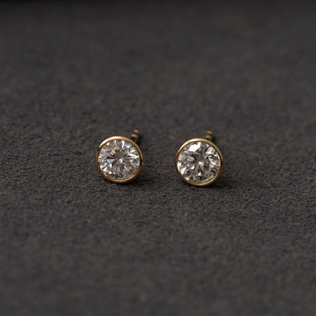 FREDA - 0.50ct | Lab Grown Diamond Earrings in 9ct Gold
