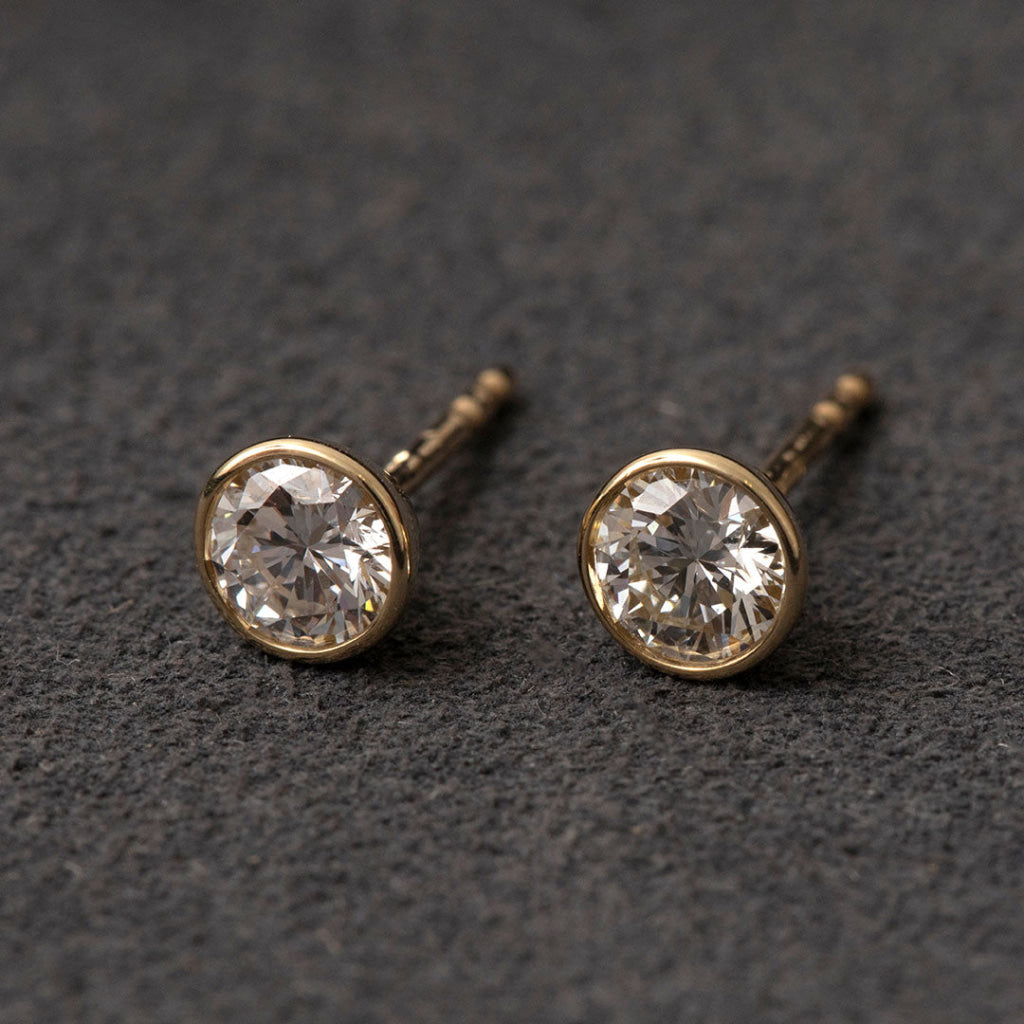 FREDA - 0.50ct | Lab Grown Diamond Earrings in 9ct Gold