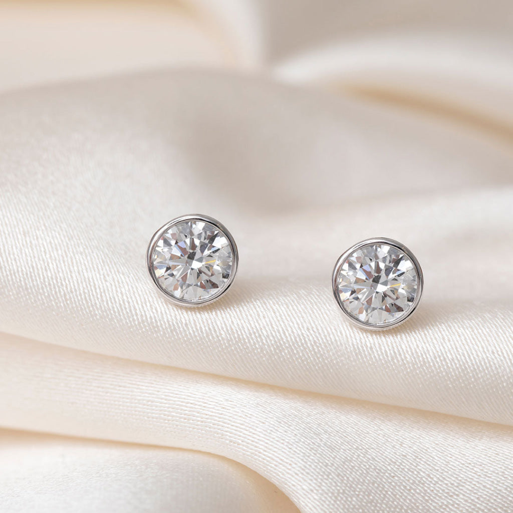 FREDA - 1.50ct | Lab Grown Diamond Earrings in 9ct White
