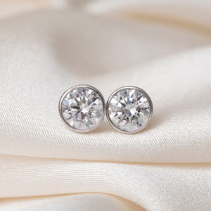FREDA - 1.50ct | Lab Grown Diamond Earrings in 9ct White Gold