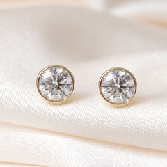 FREDA - 1.5ct | Rubover Lab Grown Diamond Earrings in 9ct