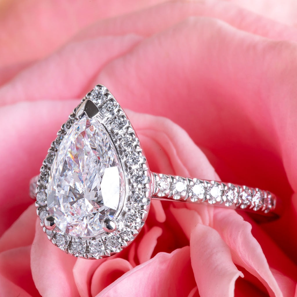 Geneva Lab Grown Diamond Engagement Ring
