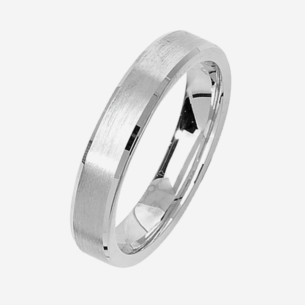 Gents Ring - 4mm | Sterling Silver - Rings