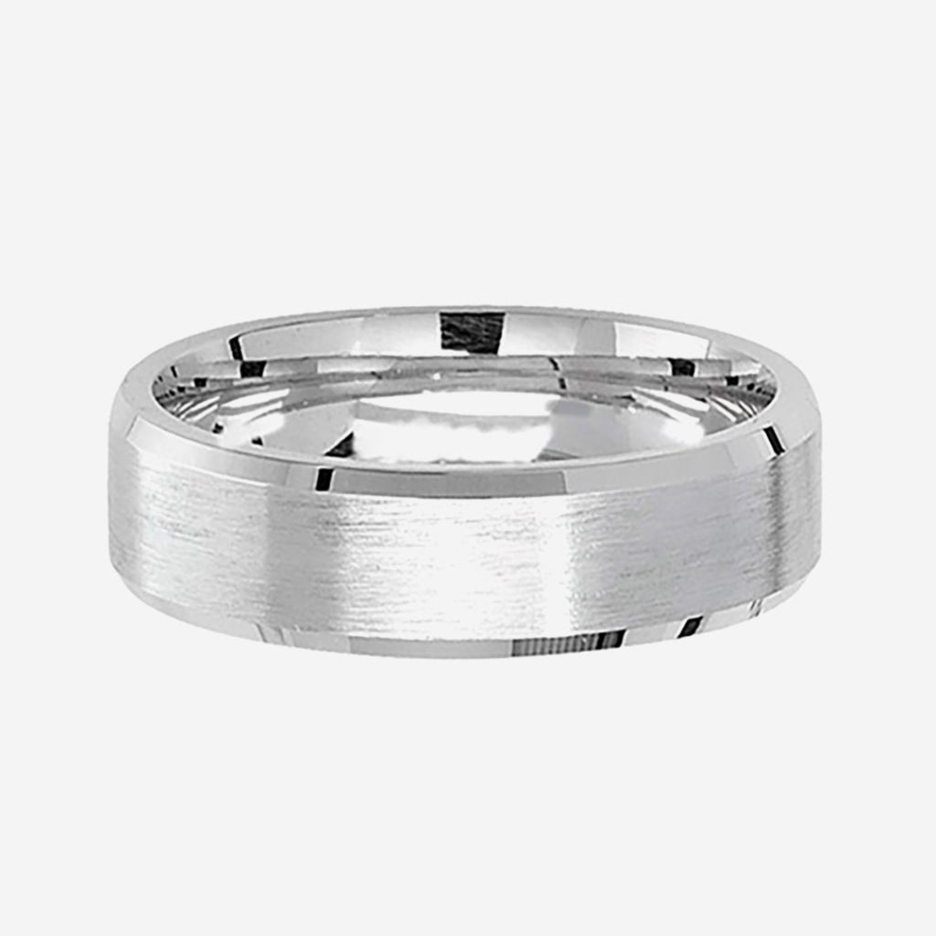 Gents Ring - 6mm | Sterling Silver - Rings