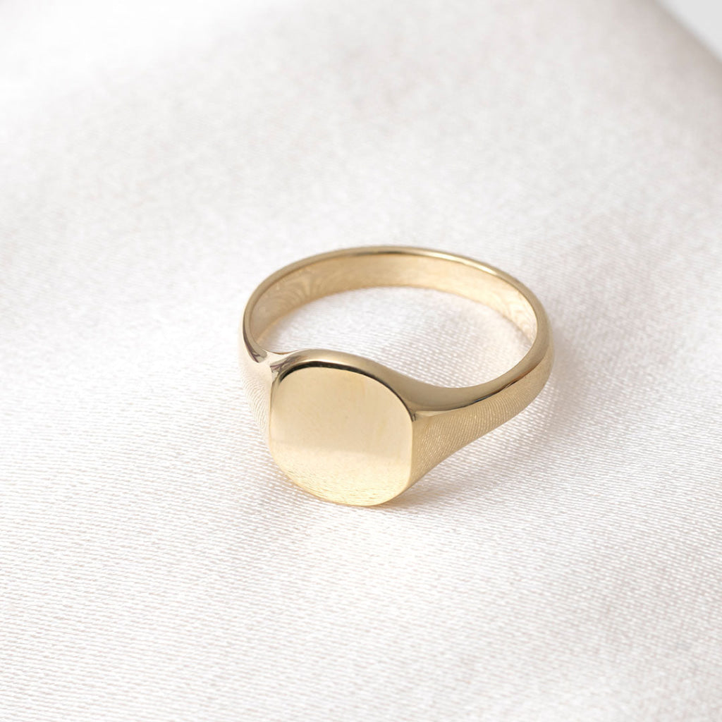 Gents Signet Ring | 9ct Gold - Rings