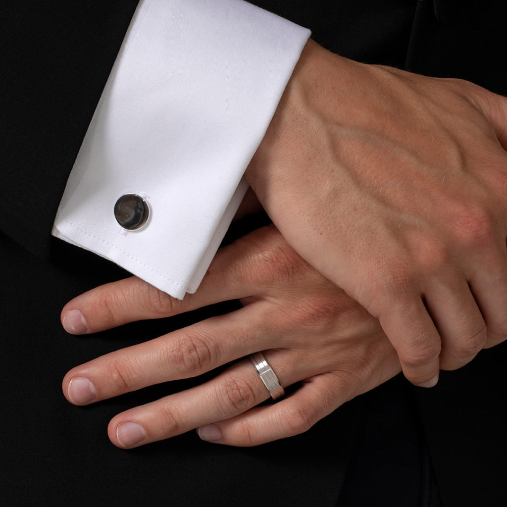 GIBSON 5mm | Men’s Wedding Ring in 9ct White Gold - Rings