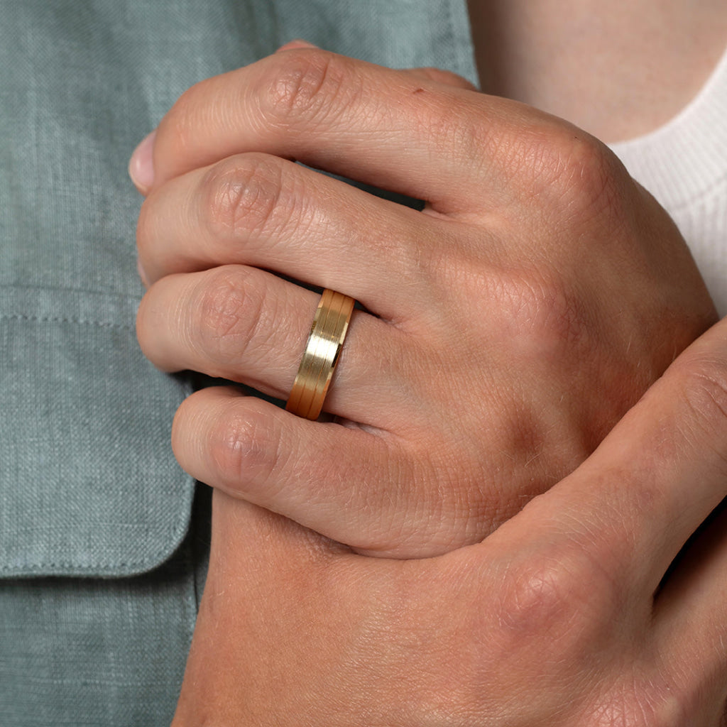 GIBSON 6mm | Men’s Wedding Ring in 9ct Gold - Rings