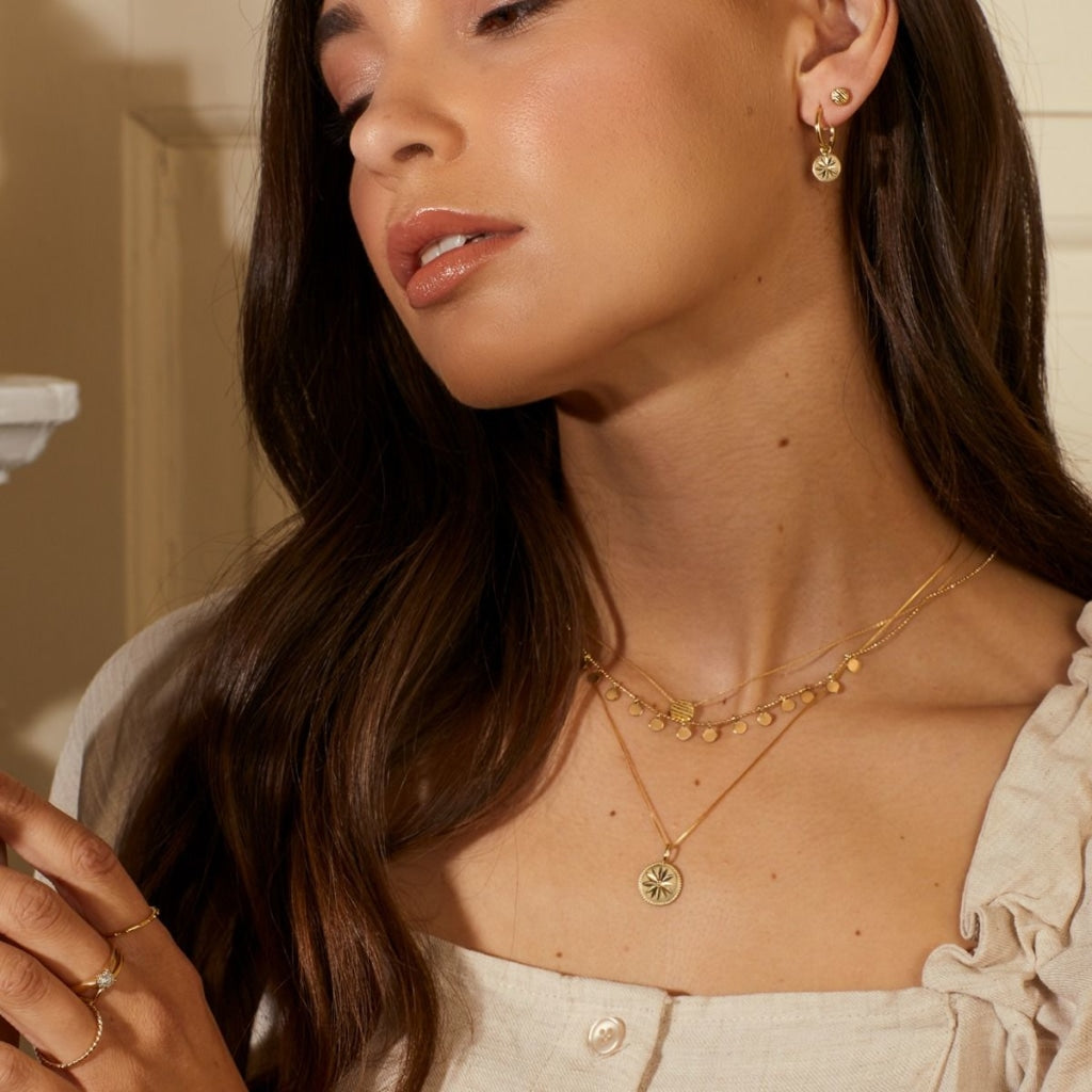 Glimmer Necklace | 9ct Gold - Necklace