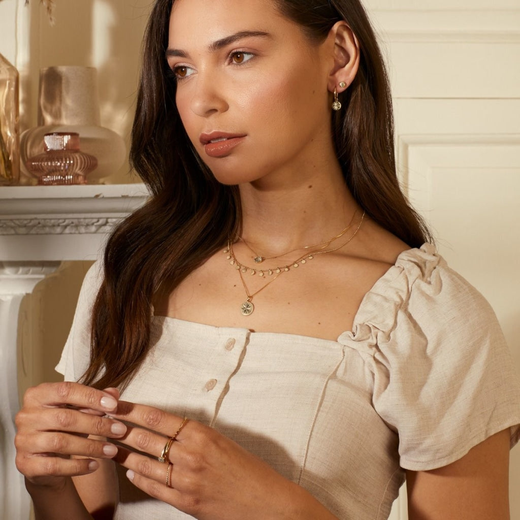 Glimmer Necklace | 9ct Gold - Necklace