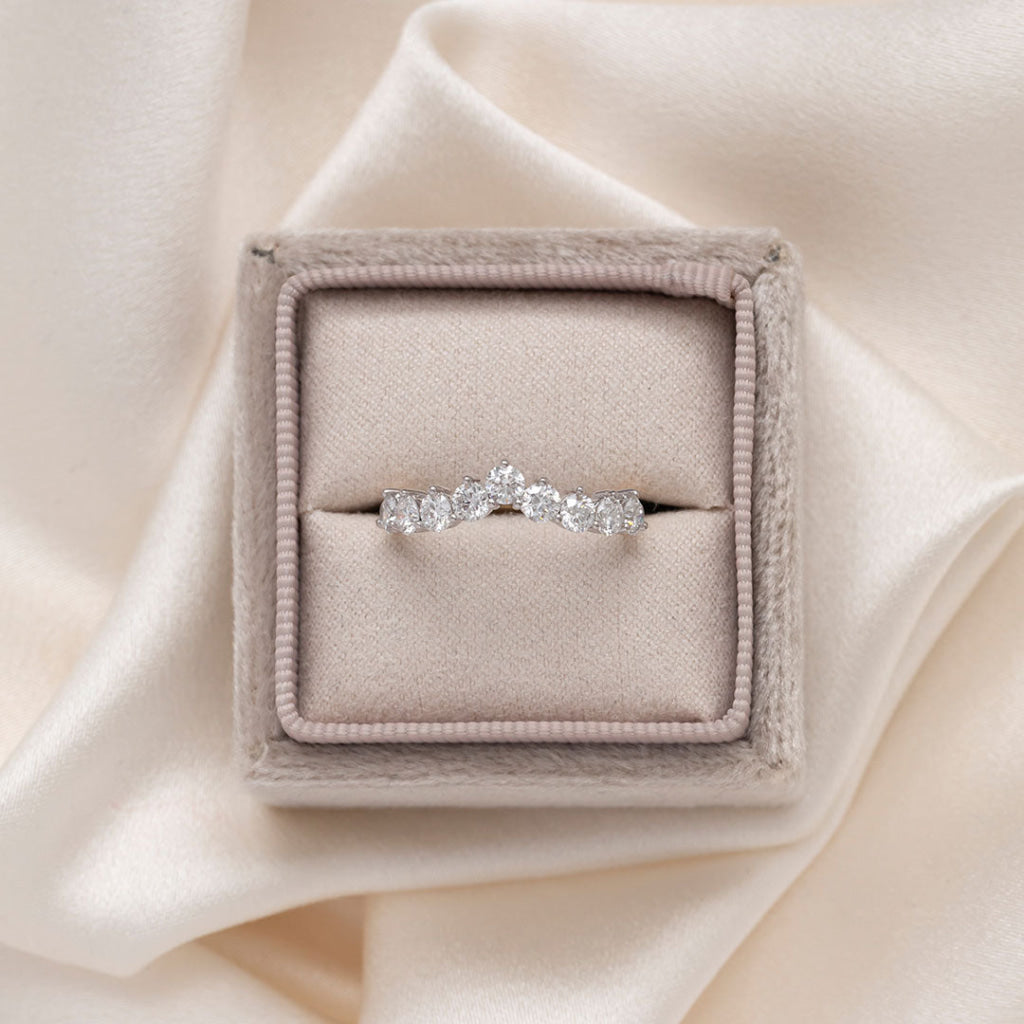 GLORIA | Lab Grown Diamond Wedding Ring in 18ct Gold - Rings