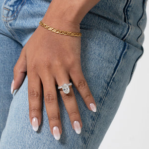 GLORIA | Lab Grown Diamond Wedding Ring in 18ct Gold