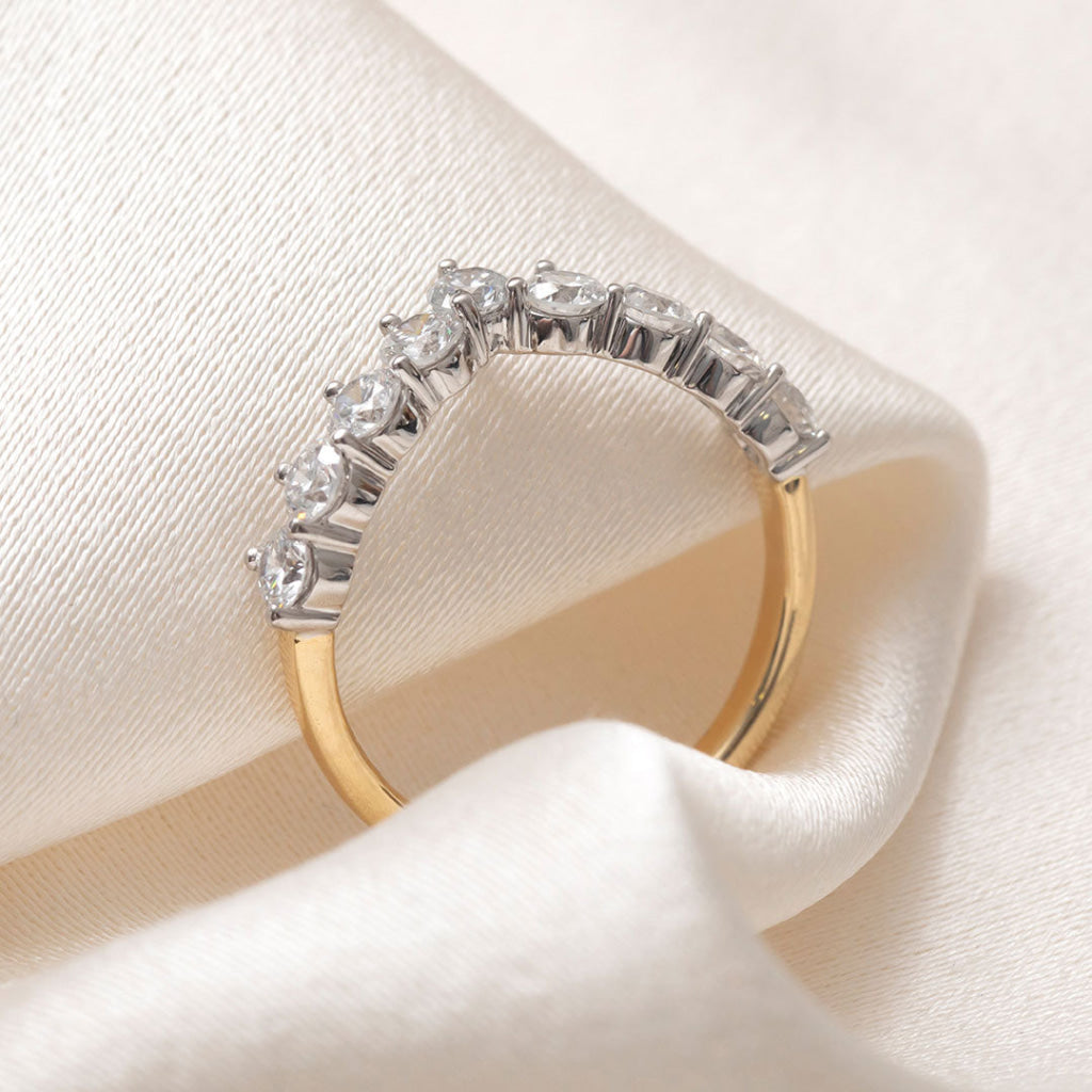 GLORIA | Lab Grown Diamond Wedding Ring in 18ct Gold - Rings