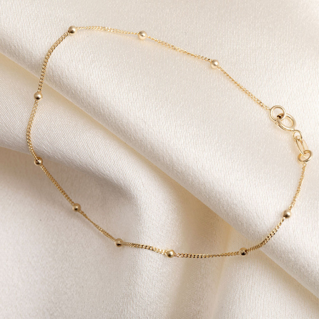 Gold Droplet Bracelet | 9ct Gold - Bracelet