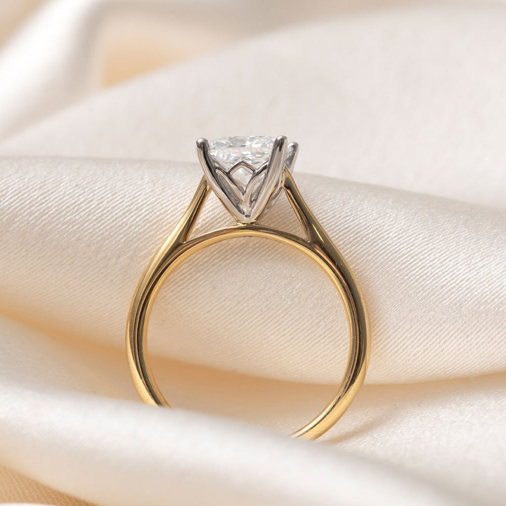 Grace 1.5ct | Princess Cut Solitaire Lab Grown Diamond