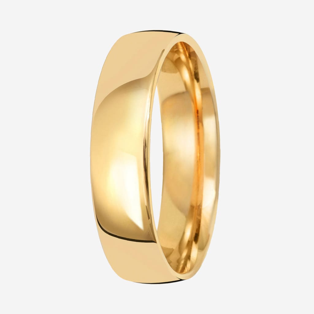 Griffin - 9ct Gold 5mm | Men’s Wedding Ring - Rings