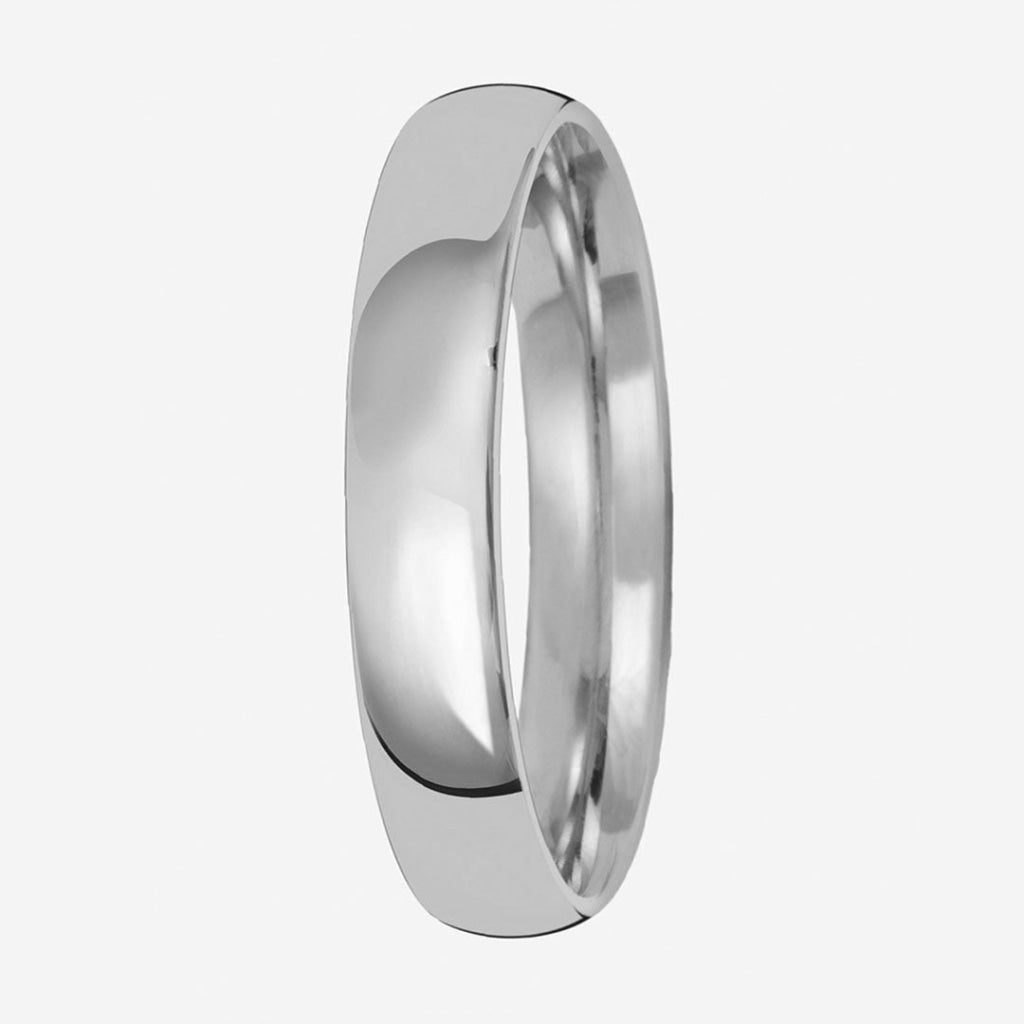 Griffin - Platinum 4mm | Men’s Wedding Ring - Rings